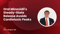 Oral Minoxidil's Steady-State Release Avoids Cardiotoxic Peaks