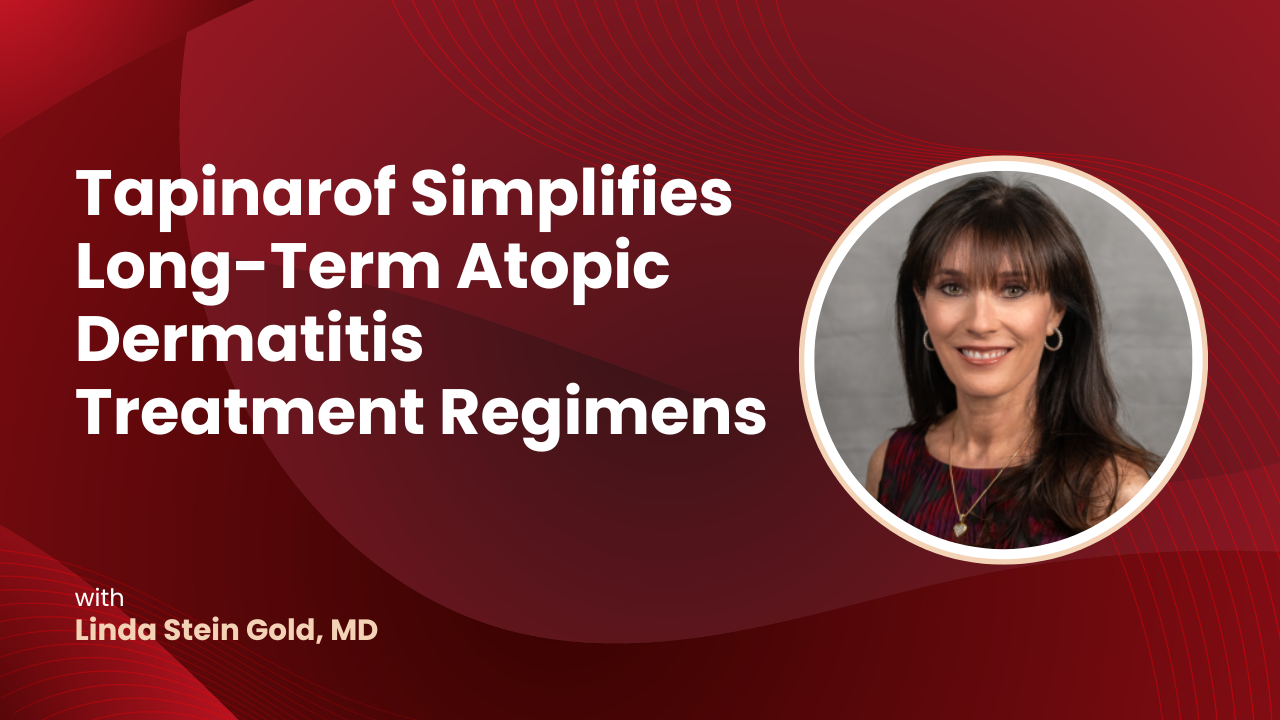 Tapinarof Simplifies Long-Term Atopic Dermatitis Treatment Regimens