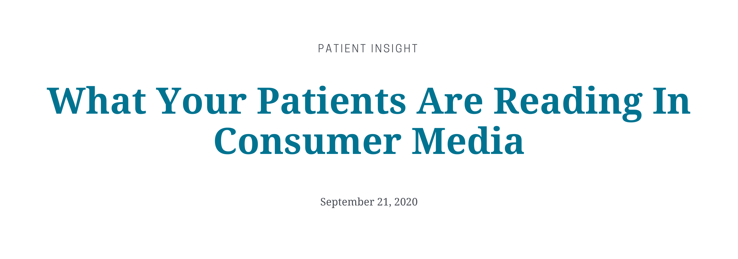 patient insight september 21