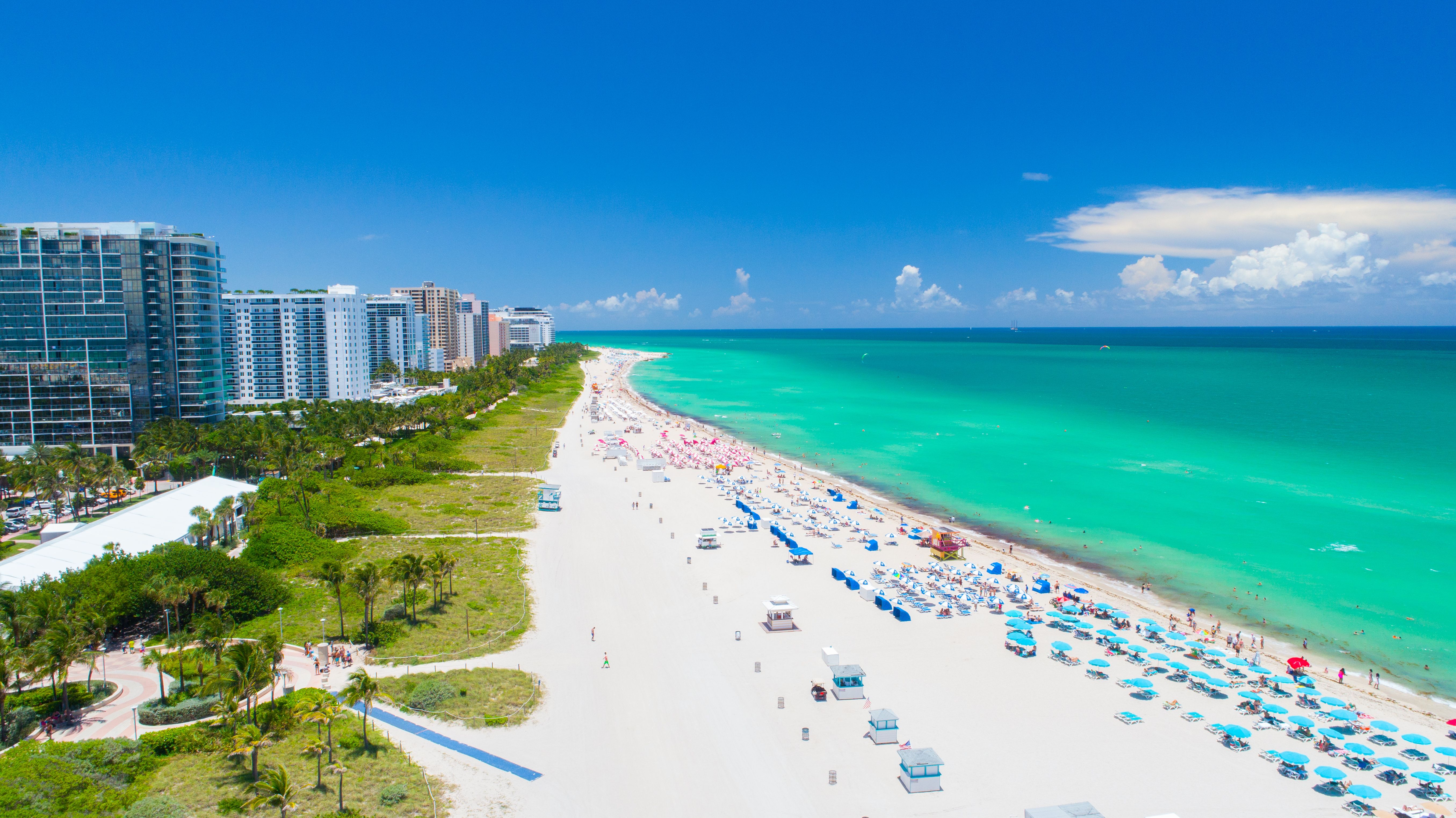 Miami. Майами Бич Флорида. Майами Бич панорама. Майами Флорида пляж. Пляж Майами Бич.