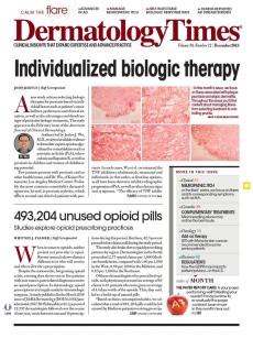Dermatology Times, December 2018 (Vol. 39, No. 12)