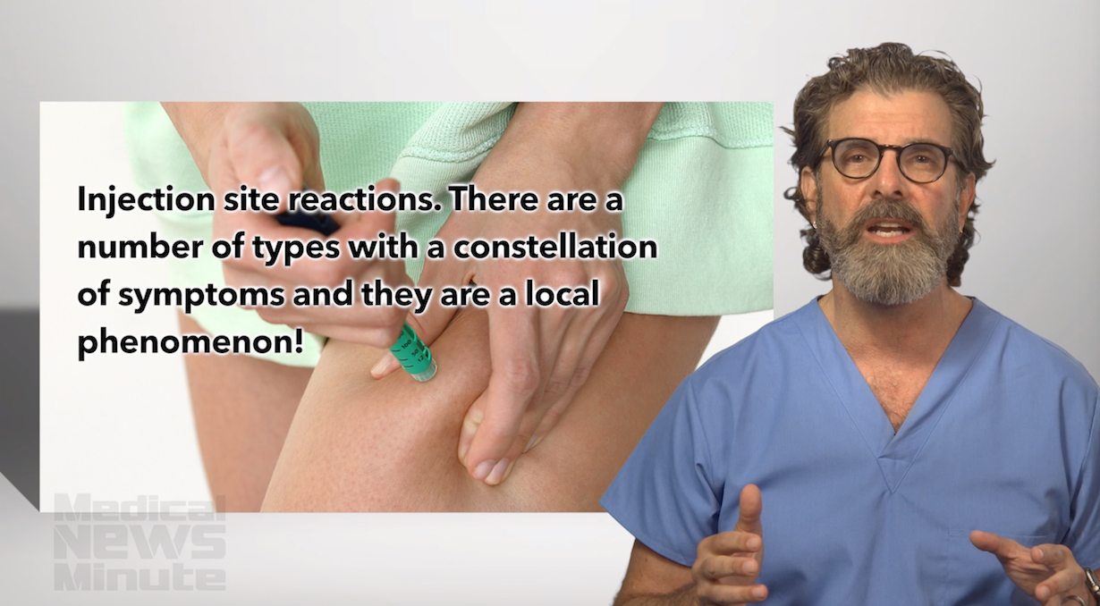 Injection site reaction