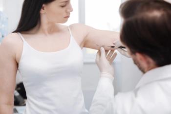 Aesthetic procedure on arms