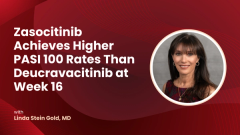 Zasocitinib Achieves Higher PASI 100 Rates Than Deucravacitinib at Week 16