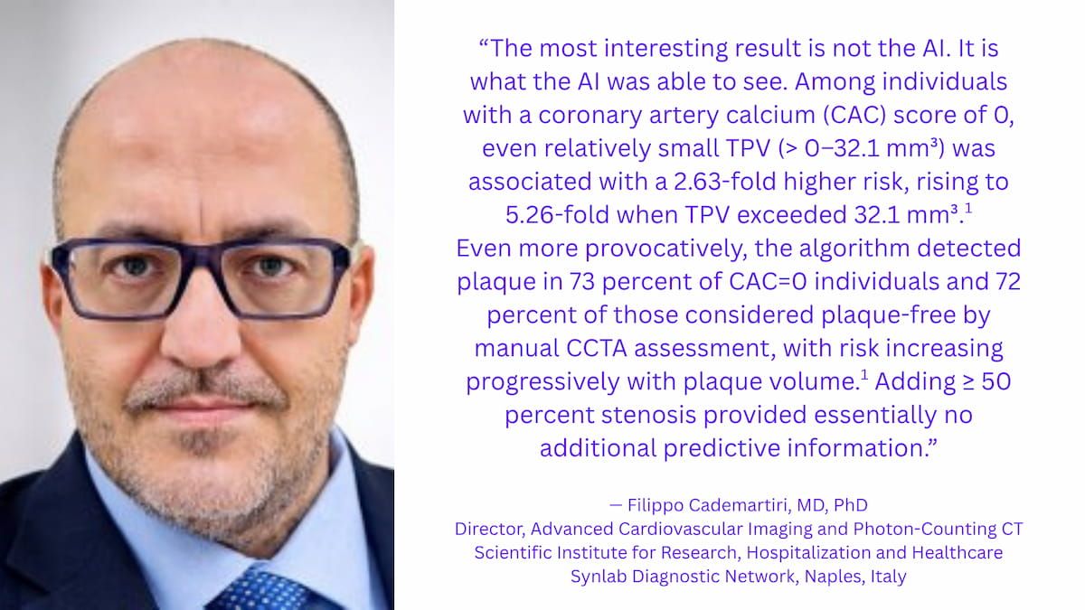 What New CCTA and Deep Learning Research Reveal About Small Plaque Volume and Coronary Atherosclerosis