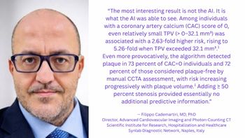 What New CCTA and Deep Learning Research Reveal About Small Plaque Volume and Coronary Atherosclerosis