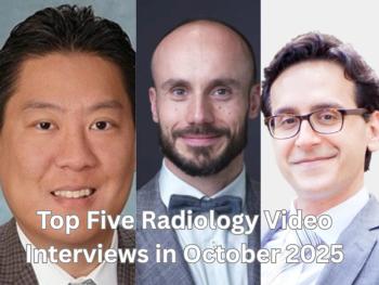 Top Five Radiology Video Interviews in October 2026