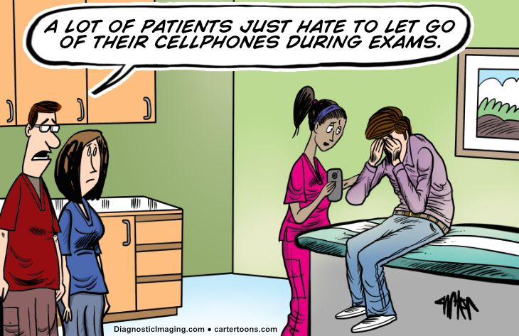 Patient having cellphone withdrawal