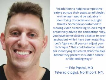 Competitive Eating: A New Niche for Radiologists?
