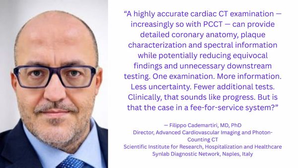 Could Photon-Counting CT Expose the Paradox of Health-Care Economics?