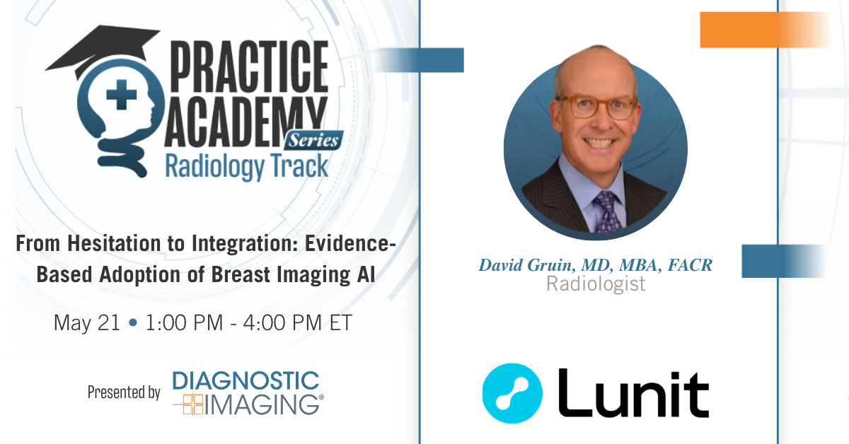 Diagnostic Imaging Practice Academy: From Hesitation to Integration: Evidence-Based Adoption of Breast Imaging AI