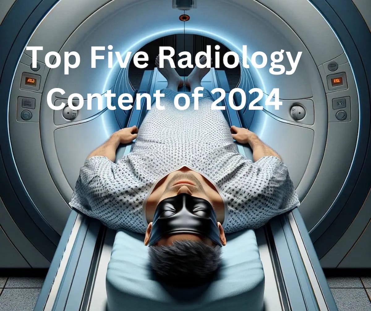 Top Five Radiology Content of 2024