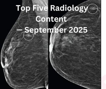 Top Five Radiology Content — September 2025
