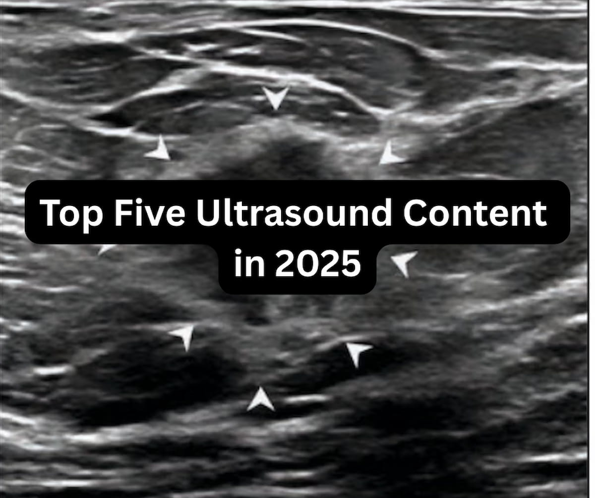 Top Five Ultrasound Content in 2025