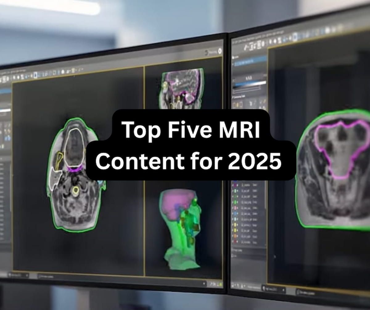 Top Five MRI Content for 2025
