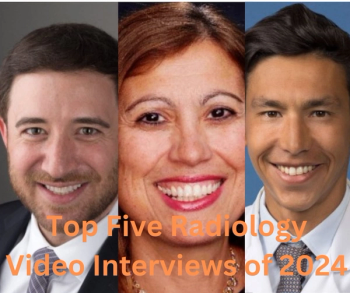 Top Five Radiology Video Interviews of 2024