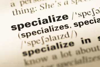 Specialize in dictionary