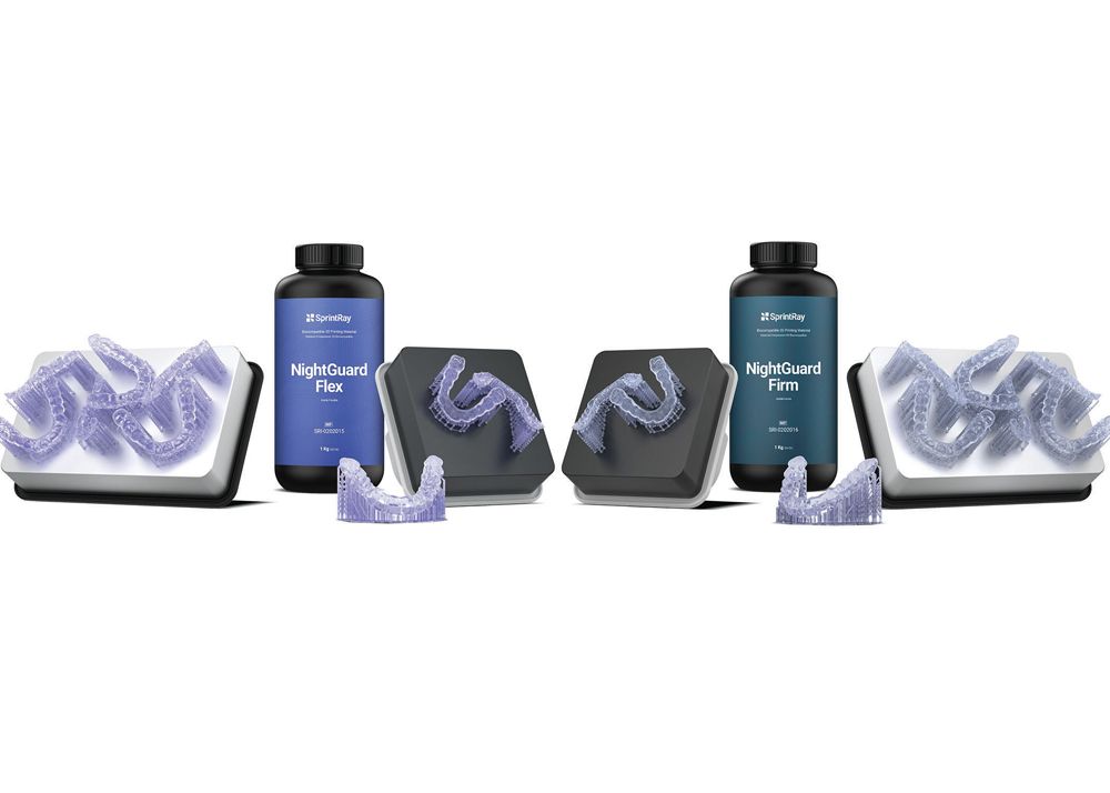 SprintRay Nightguard Flex and Firm