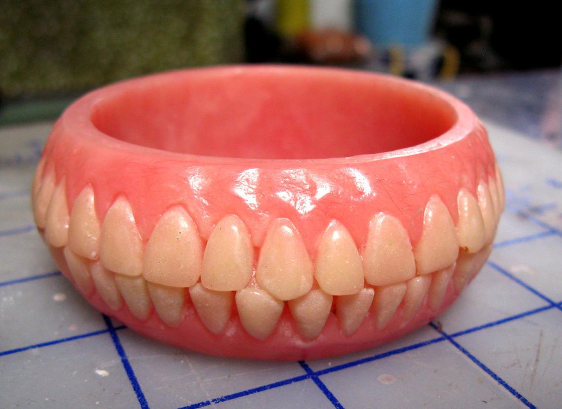 Denture bracelet from Concave Oblivion