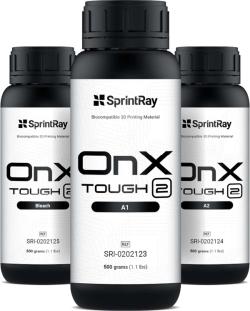 SprintRay OnX Tough 2 Resin Now Validated for Carbon M-Series Printers