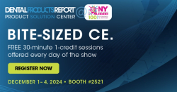 Dental Products Report’s Product Solution Center Returns at the 100th GNYDM