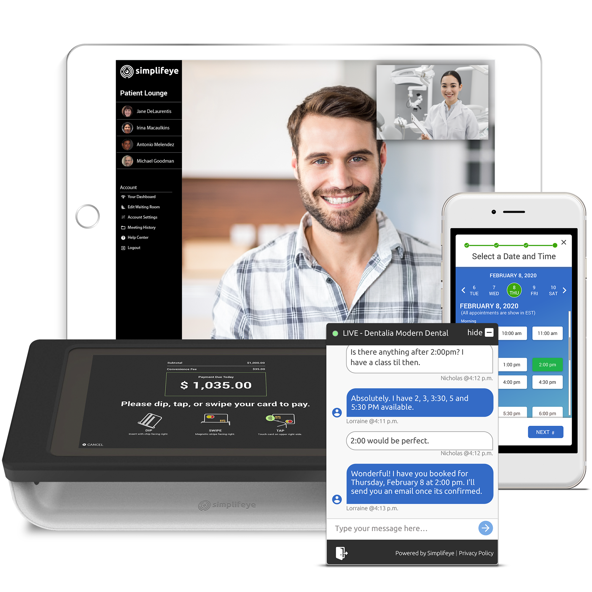 Amplify live chat platform from Simplifeye | Image © Simplifeye