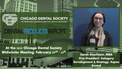 2023 Chicago Dental Society Midwinter Meeting, Interview with Sarah Sharfstein, MBA, Vice President, Category Development & Strategy, Aspen Dental