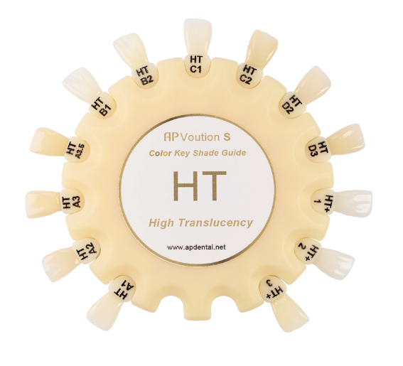 Color Key Shade Guide from Aesthetic Press, LLC.