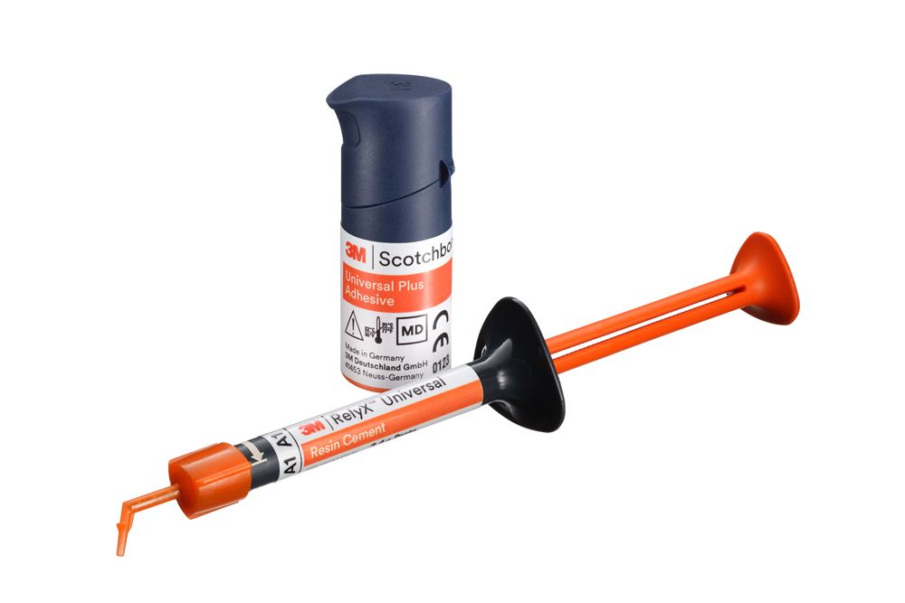 3M™ RelyX™ Universal Resin Cement and 3M™ Scotchbond™ Universal Plus Adhesive