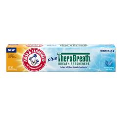 New ARM & HAMMER Plus TheraBreath Toothpaste Features Whitening and Fresh Breath Benefits