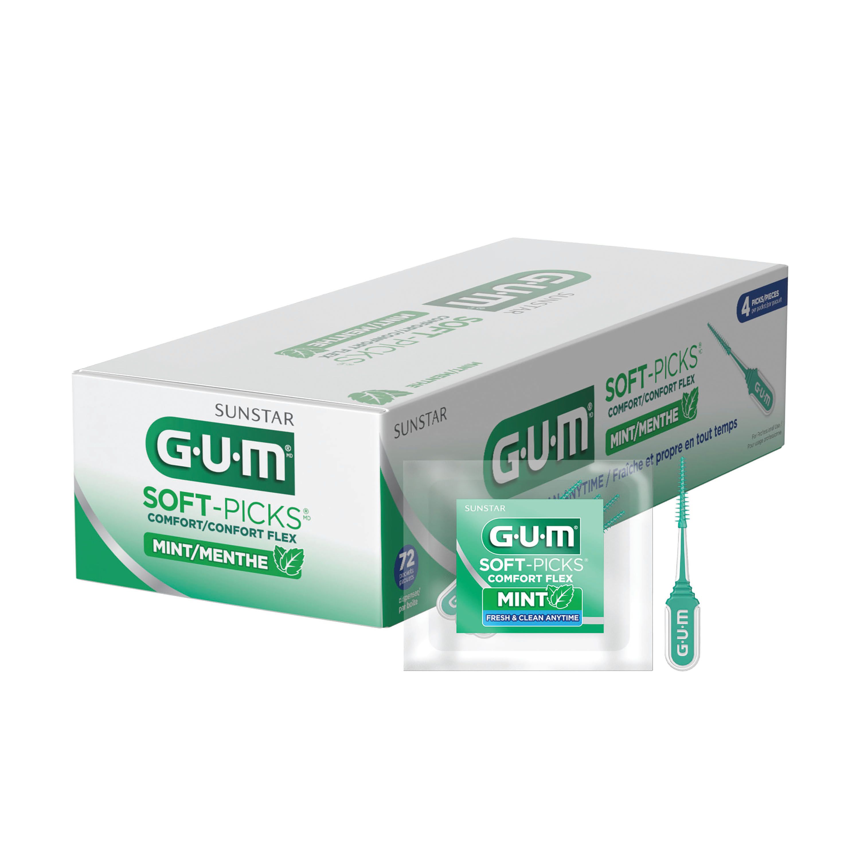 GUM® Soft-Picks® Comfort Flex Mint