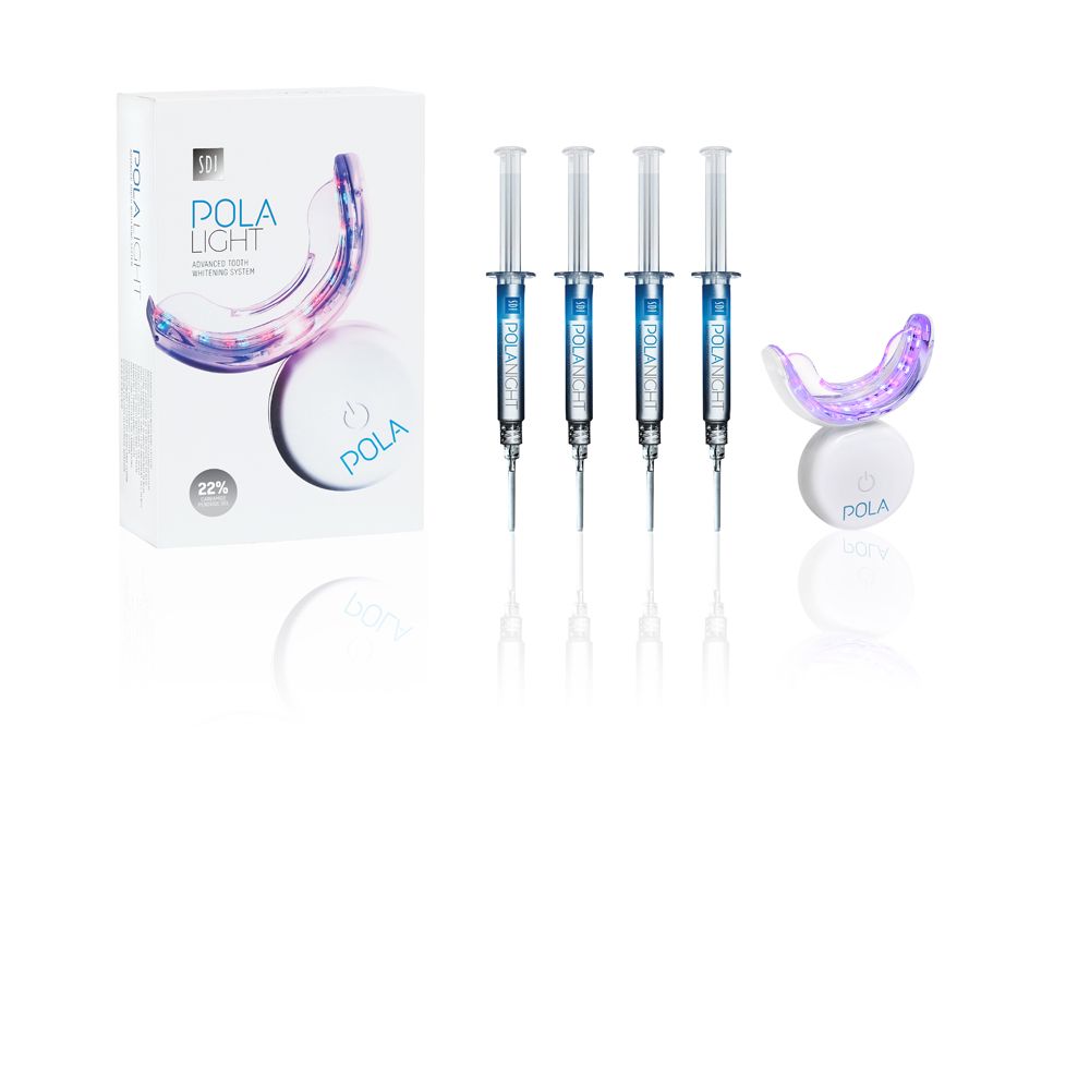 SDI's Pola Light teeth whitening