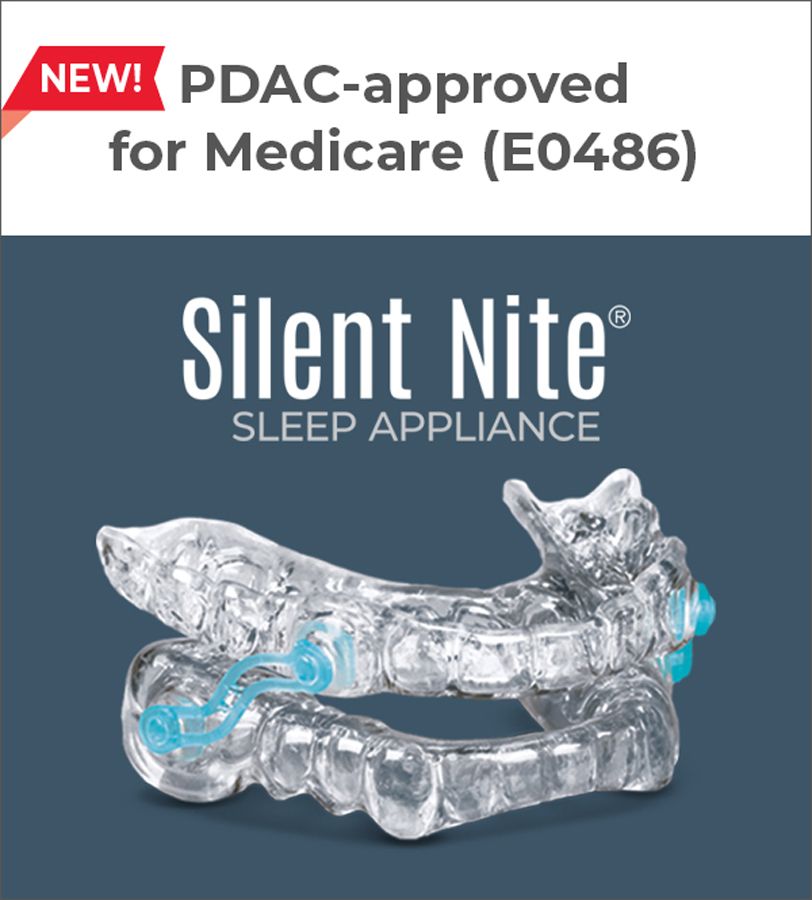 Silent Nite Sleep Appliance Now Eligible for Medicare