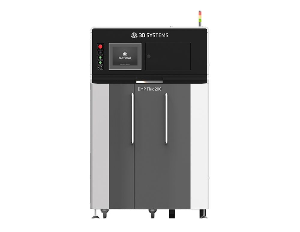 The DMP Flex 200 uses direct metal printing (DMP) technology for the 3D printed metal manufacturing of small, complex, fine-detail metal parts. 