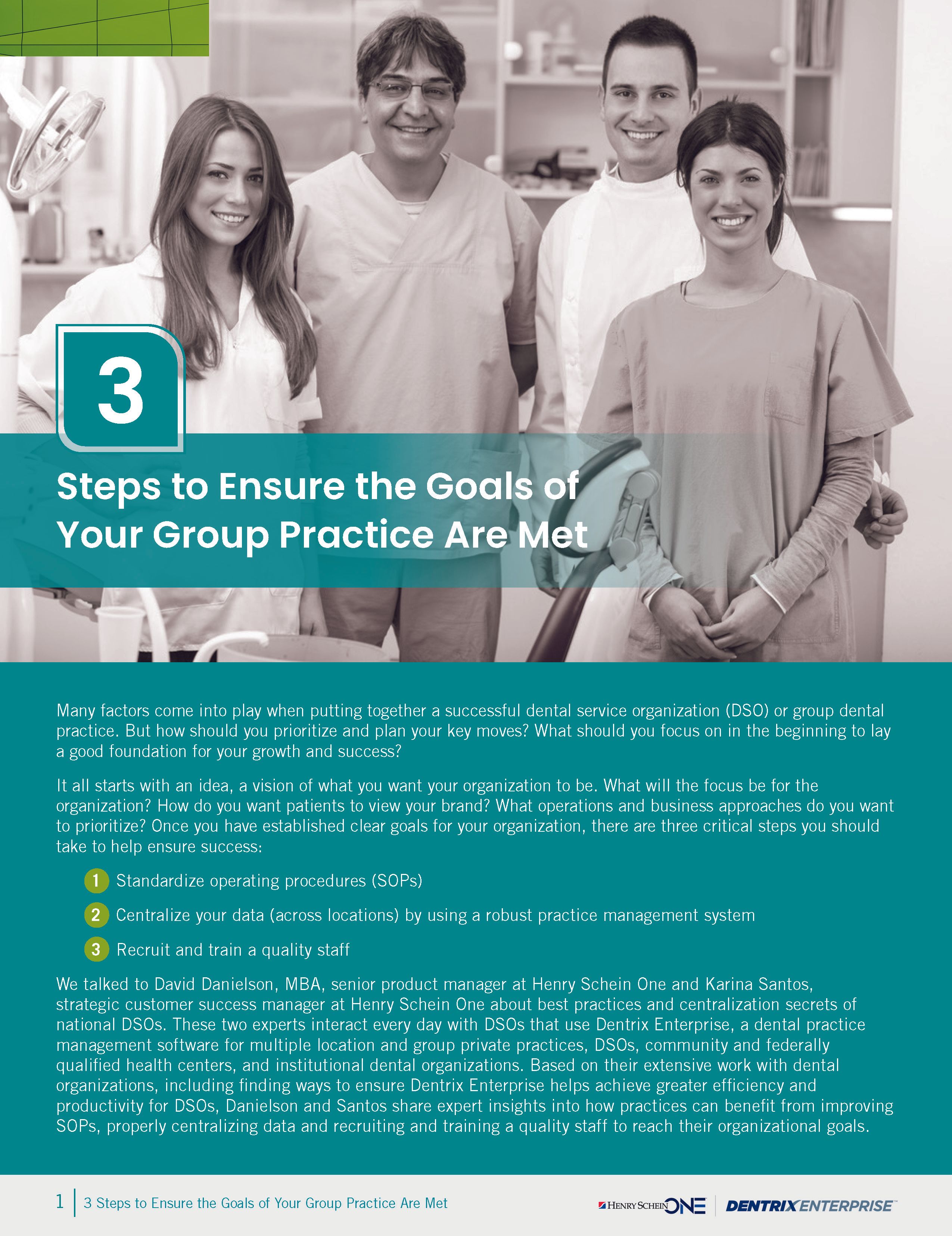 3 Steps to Ensure the Goals of Your Group Practice Are Met
