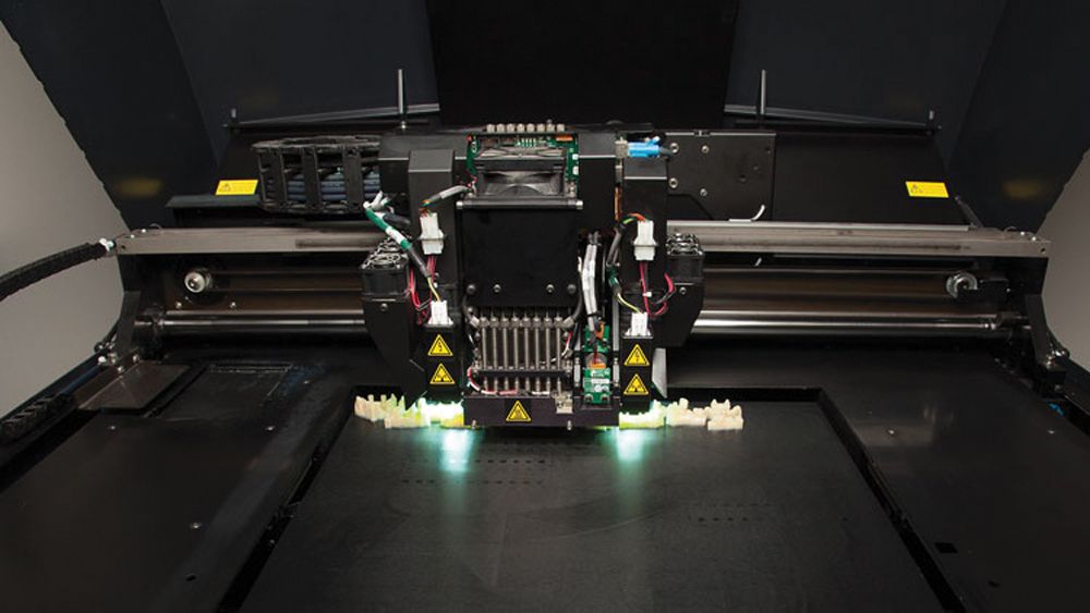 Glidewell Figure 4: Custom automated production is the way of the future.
