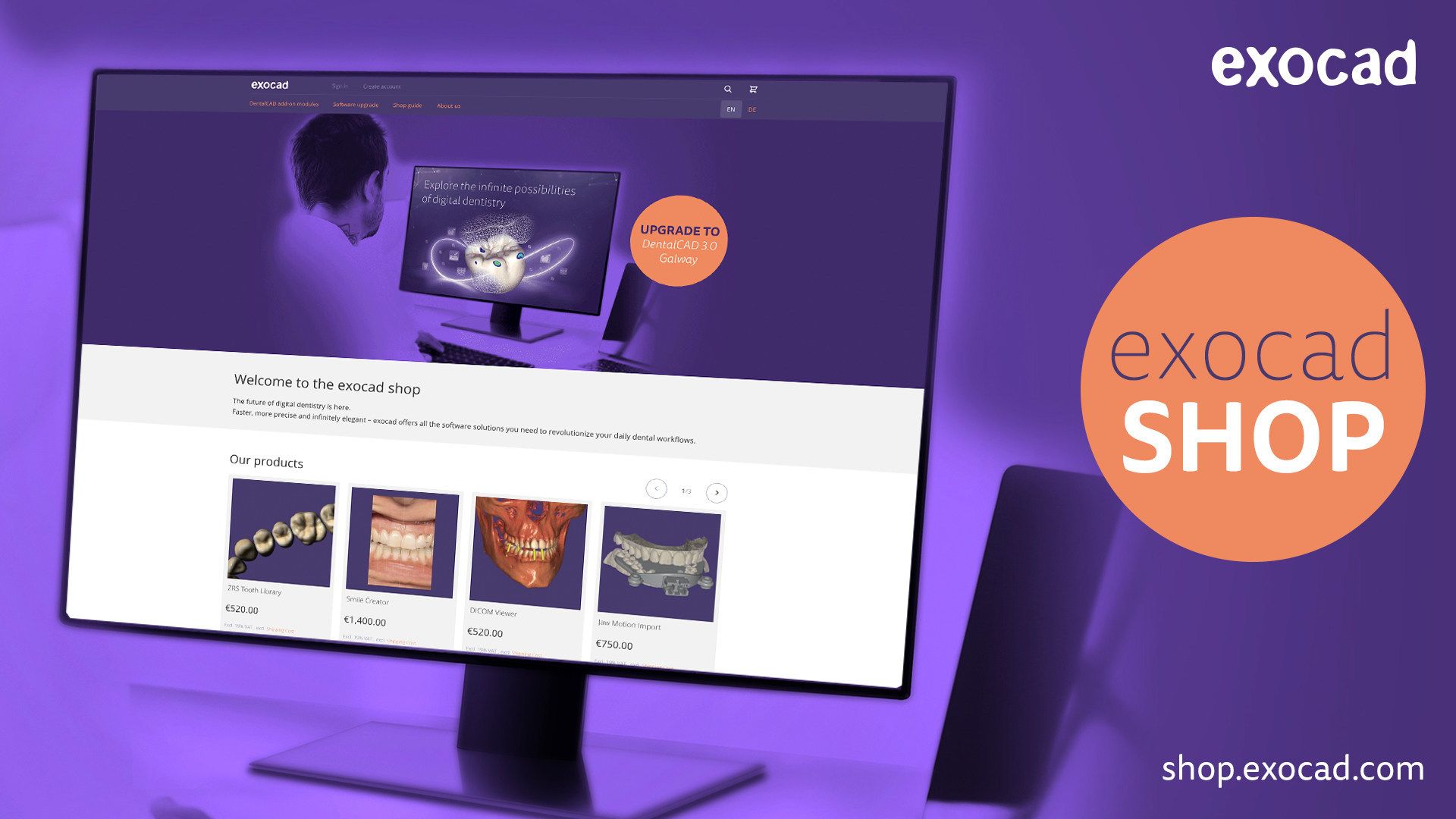 exocad Shop from exocad