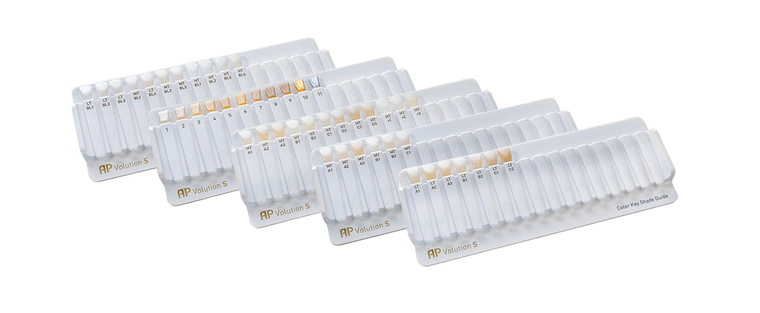 APVolution S Color Key Shade Guide