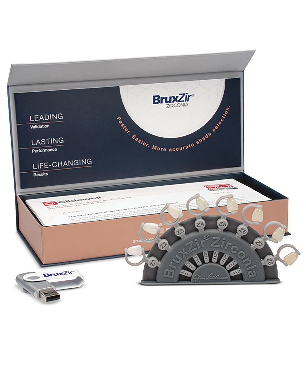 BruxZir Zirconia Shade Guide