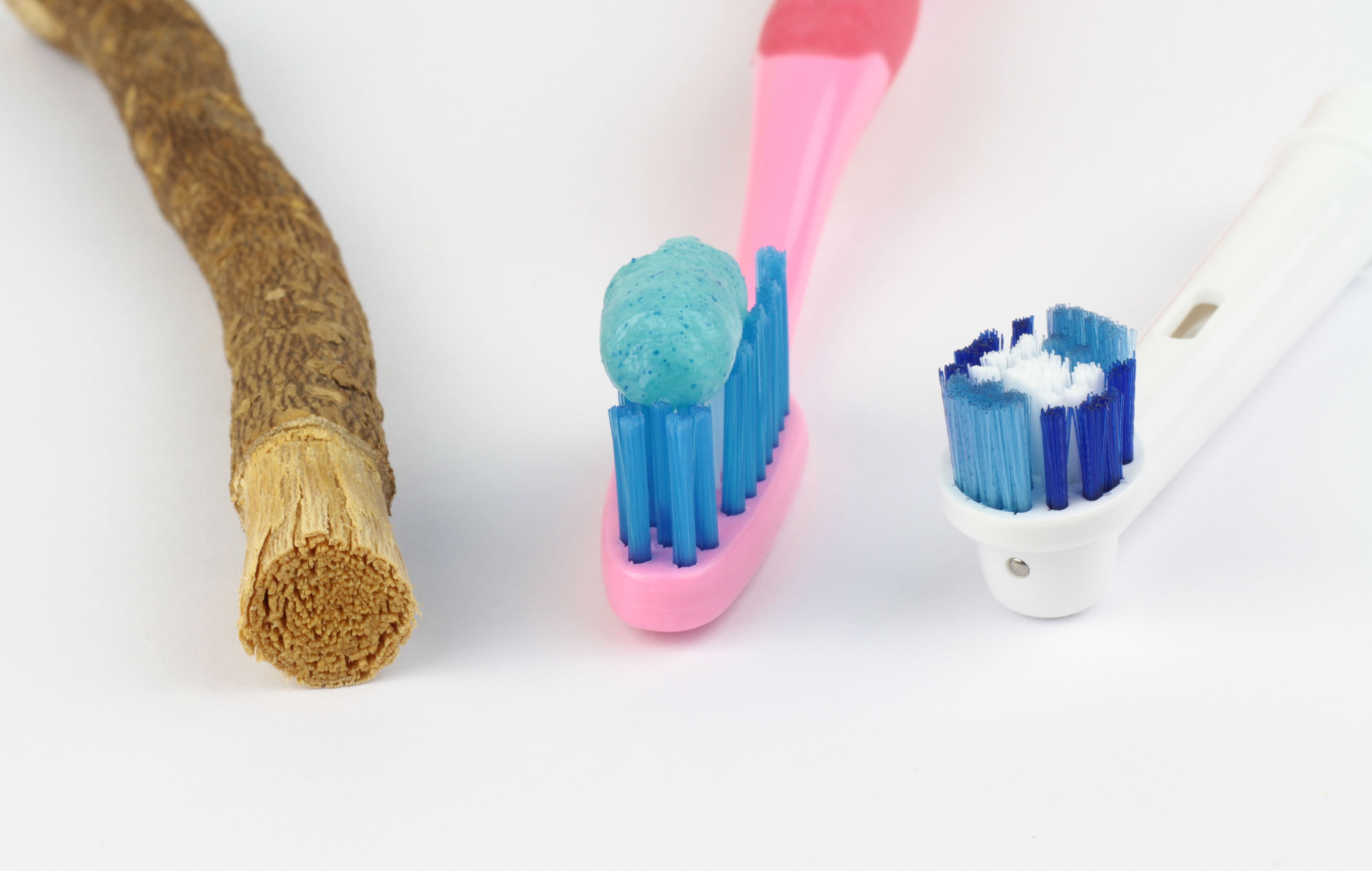 Toothbrushes over the years