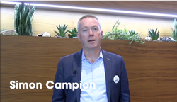 DS World 2024 Interview with Dentsply Sirona President and CEO Simon Campion in Las Vegas