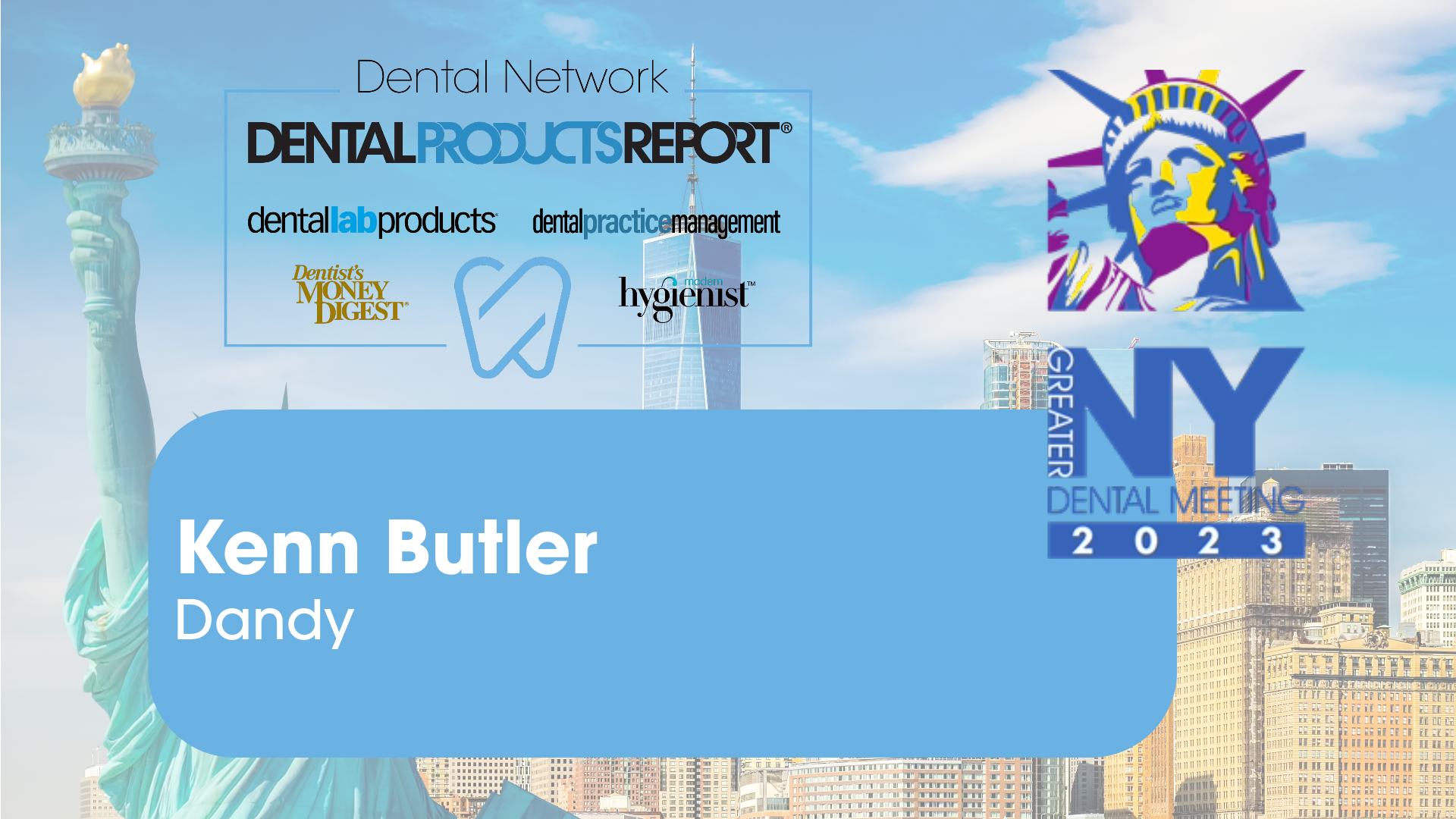 Greater New York Dental Meeting 2023 - Interview with Kenn Butler ...
