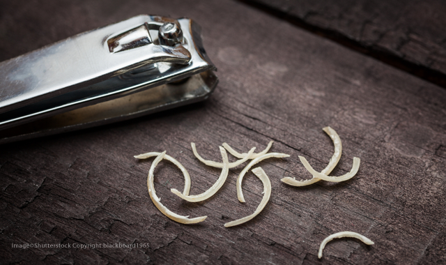 Nail clippings