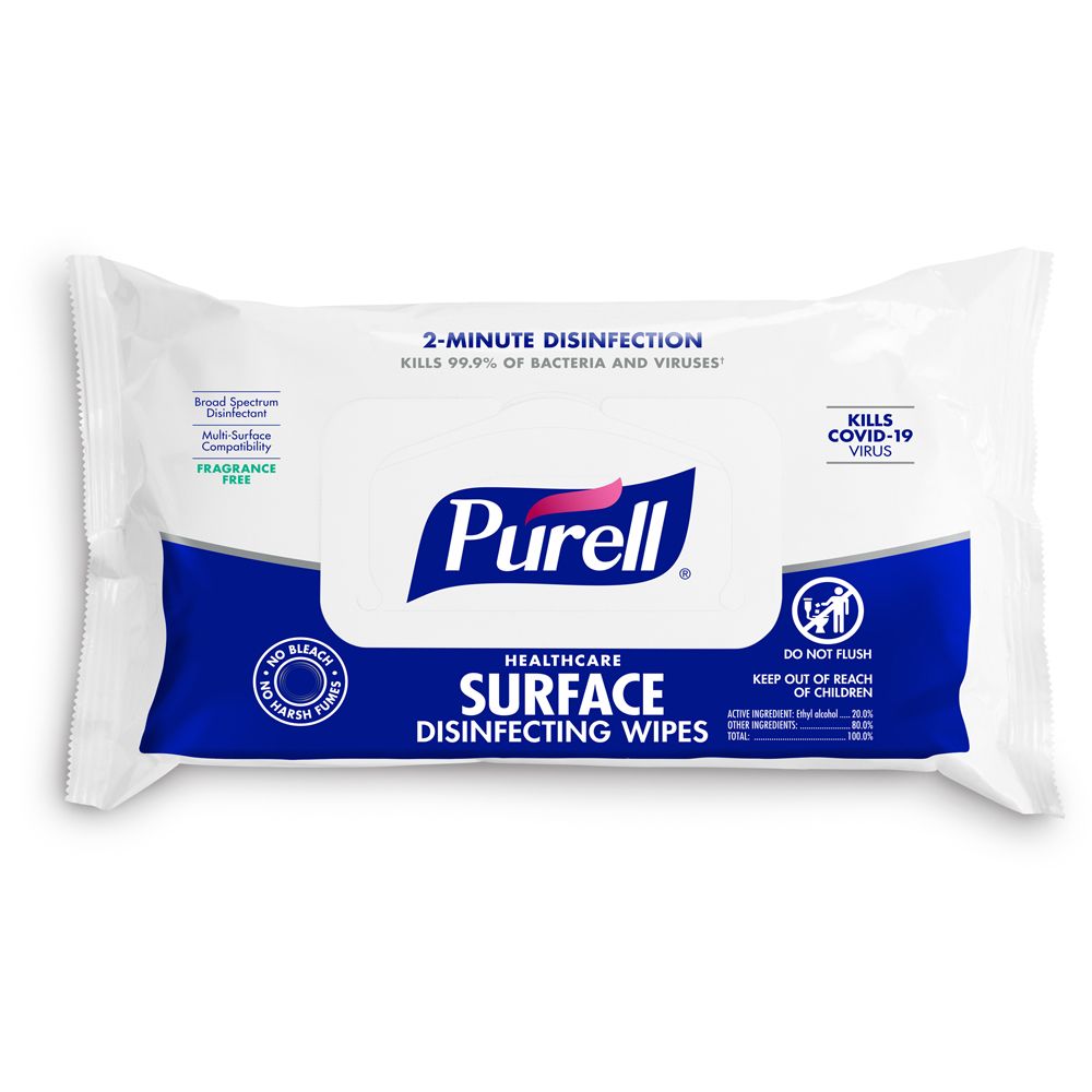 PURELL® Healthcare Surface Disinfecting Wipes