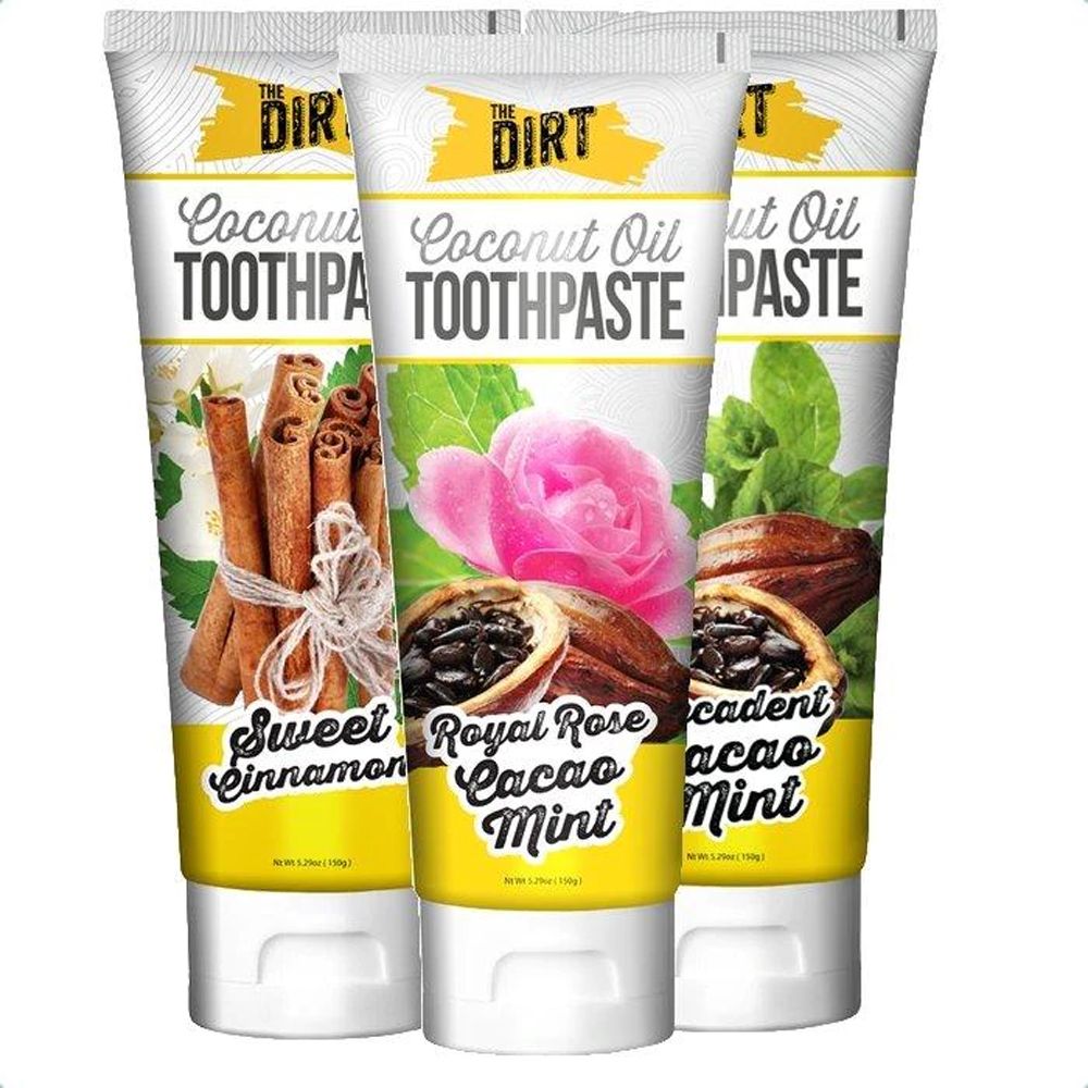 Coconut Oil Toothpastes