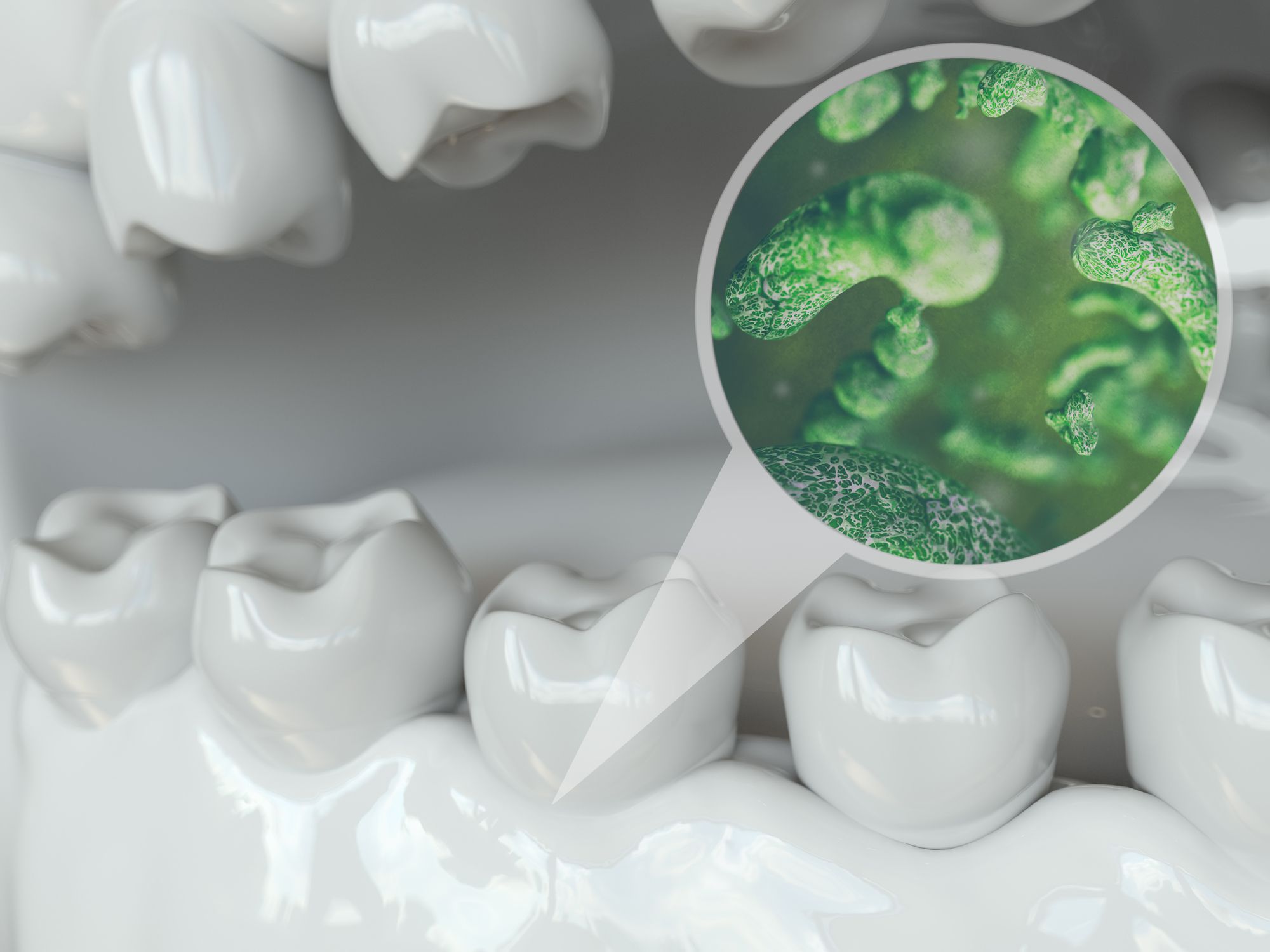 Фото микробов на зубах для детей