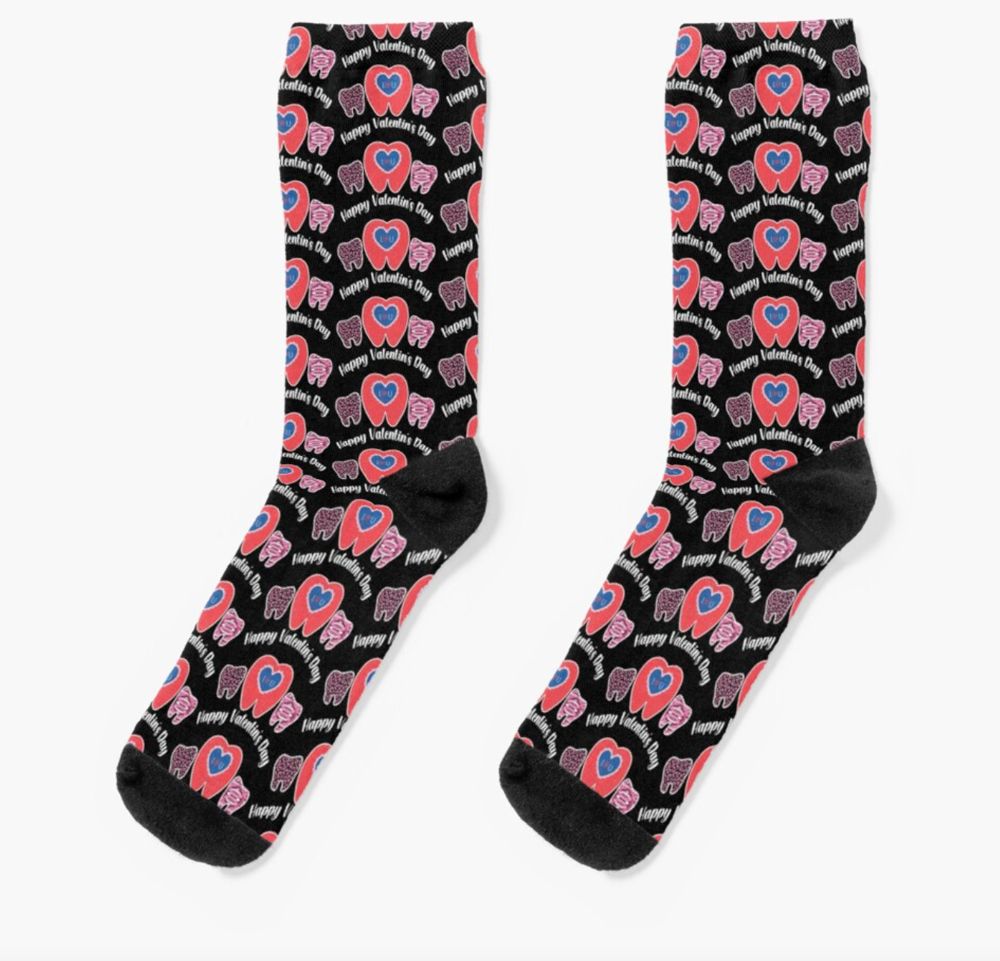 Dental themed socks