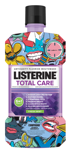 LISTERINE Launches Limited-Edition Bottle Art Designed To Help Close Diversity Gap