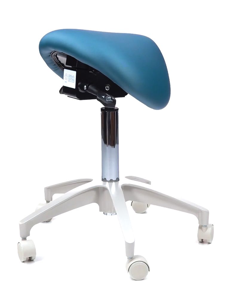 Dental saddle stool