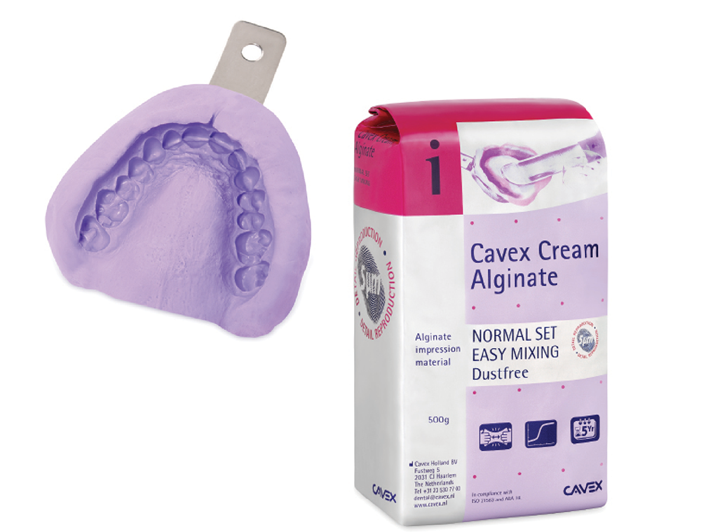 cavex cream alginate normal set